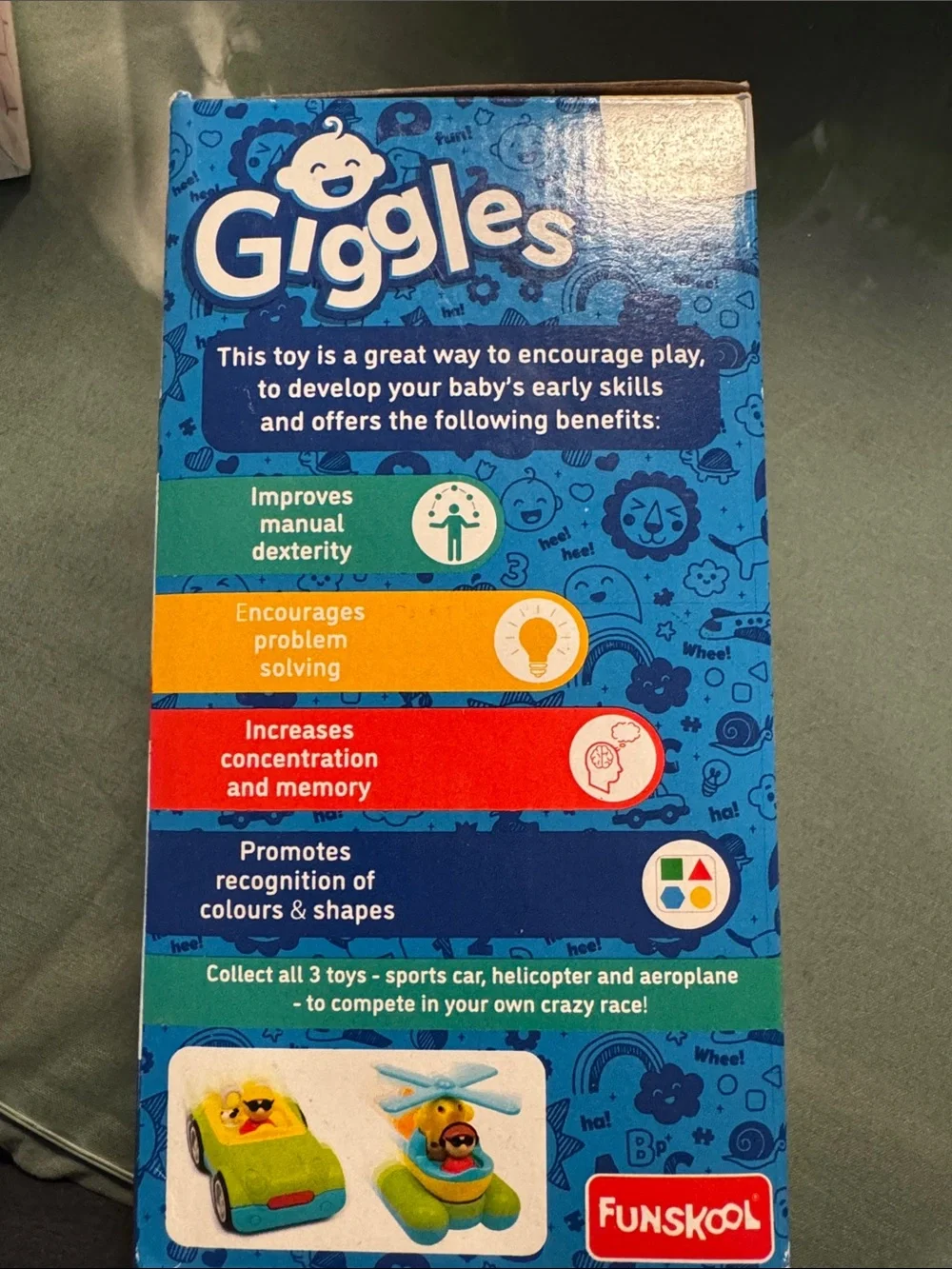 Giggles Build & Play Aeroplane Toy